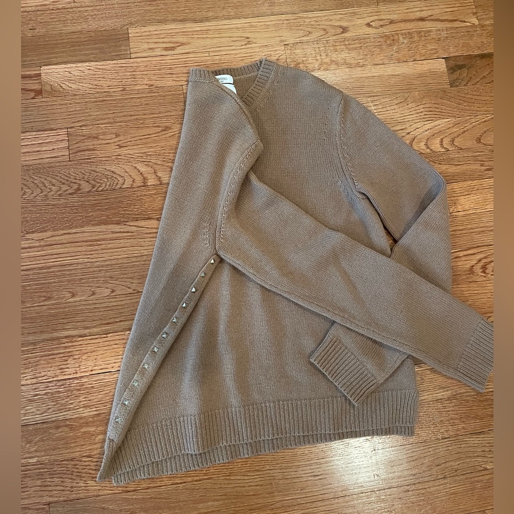 Valentino Cashmere Sweater with Studs